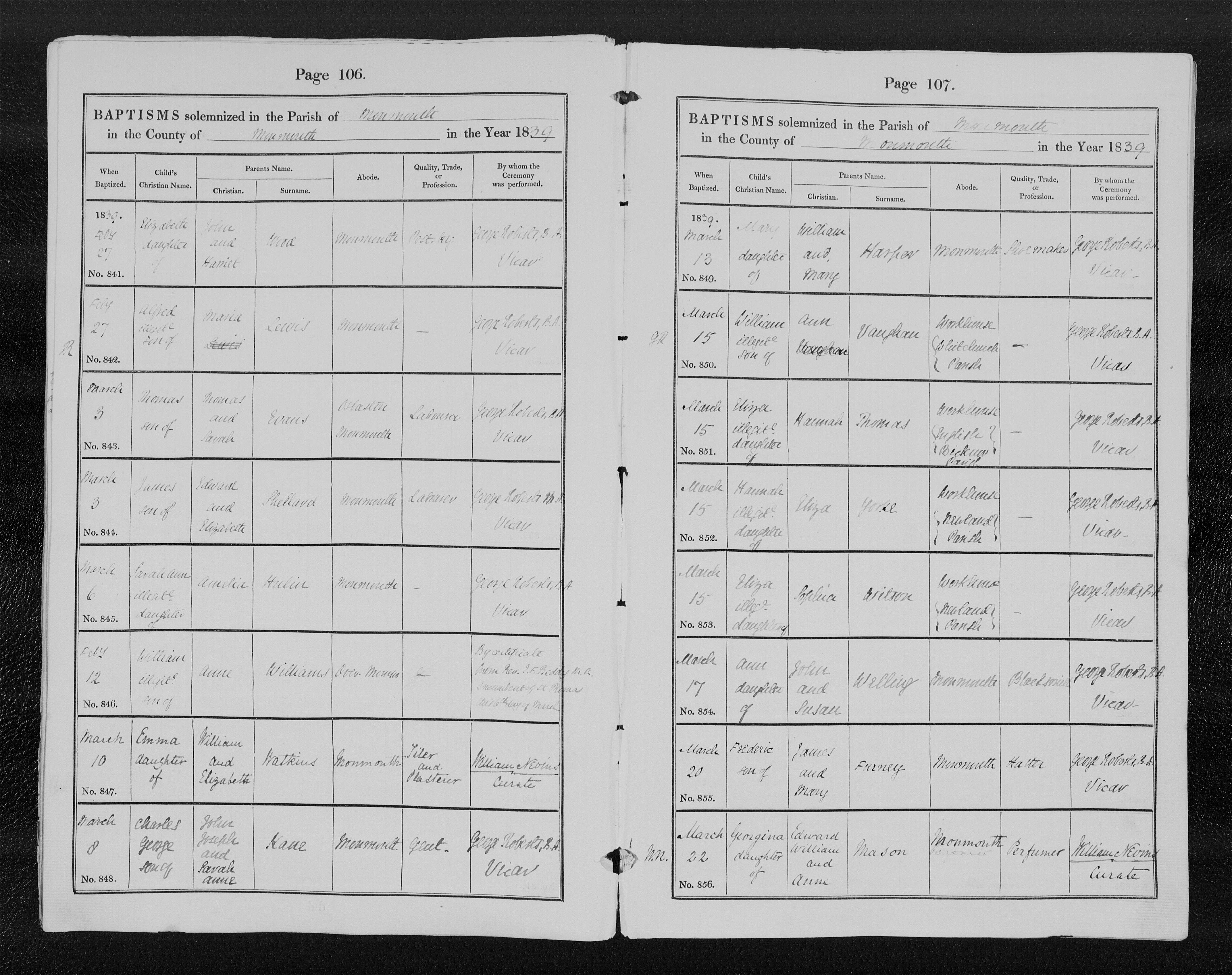 FURNEY-Frederick-1839-Baptism