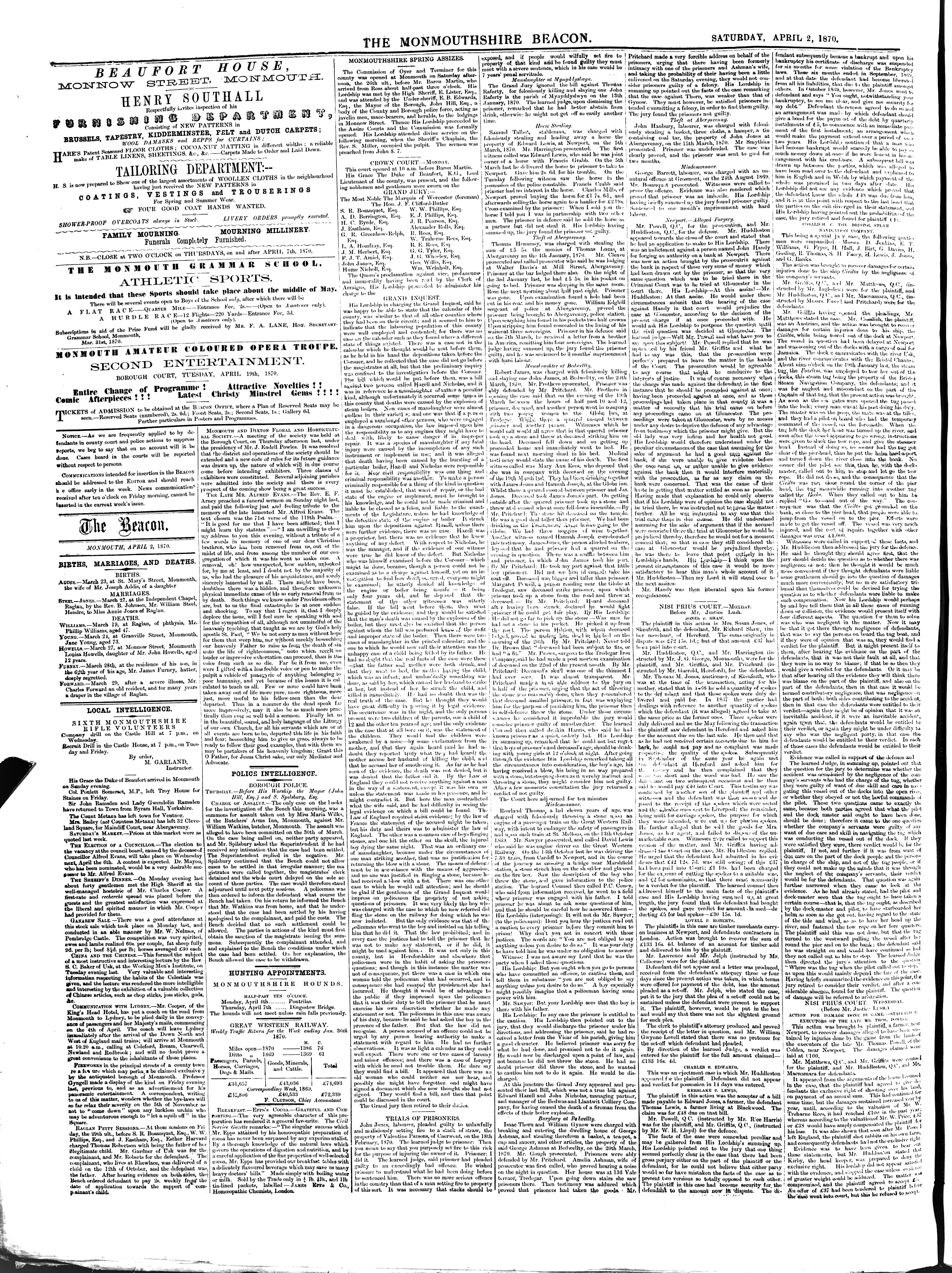 FURNEY-James-1870-Death-Announcement